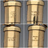 British Vintage Yard O' Red Rolled Gold Propelled Pencil Set of 4 Boxed